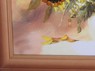 Картина с янтарём "Полевые цветы"